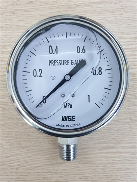 Đồng hồ áp suất có dầu